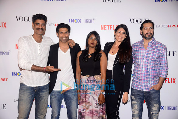 celebs grace the screening of ladies first 1