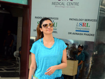 Daisy Shah spotted after a salon session in Bandra