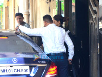 Deepika Padukone spotted at the gym in bandra