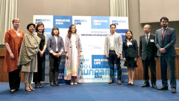 Dia Mirza snapped at the panel discussion with UNEP Asia Pacific