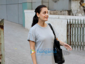 Dia Mirza snapped in Bandra