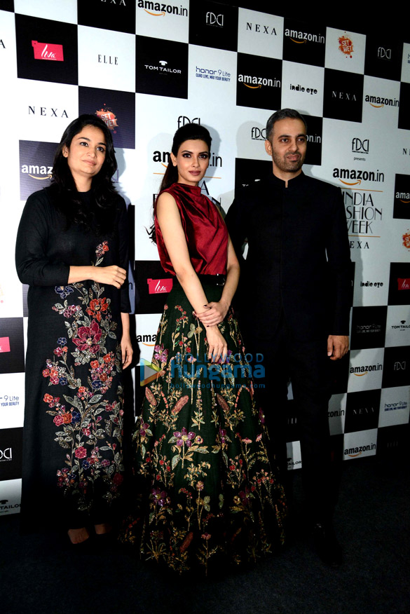 Diana Penty, Shyamal and Bhumika snapped at the Amazon Fashion Week Diana Penty, Shyamal and Bhumika snapped at the Amazon Fashion Week