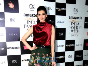 Diana Penty, Shyamal and Bhumika snapped at the Amazon Fashion Week