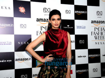 Diana Penty, Shyamal and Bhumika snapped at the Amazon Fashion Week