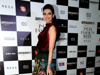 Diana Penty, Shyamal and Bhumika snapped at the Amazon Fashion Week