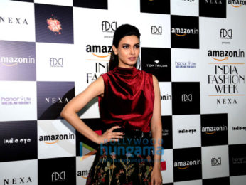 Diana Penty, Shyamal and Bhumika snapped at the Amazon Fashion Week