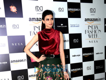 Diana Penty, Shyamal and Bhumika snapped at the Amazon Fashion Week