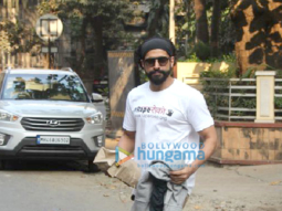 Farhan Akhtar spotted at dubbing studio