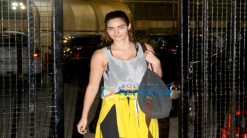 Gabriella Demetriades snapped at football groung Bandra
