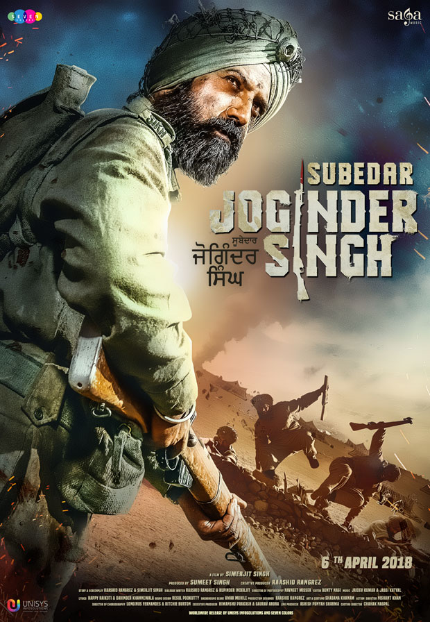 Gripping first poster of Subedar Joginder Singh sets the internet on FIRE