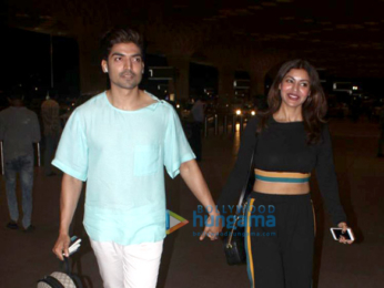 Gurmeet Choudhary, Debina Bonnerjee and others snapped at the airport