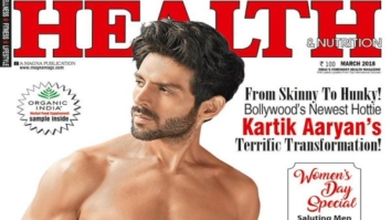 Kartik Aaryan On The Cover Of Health
