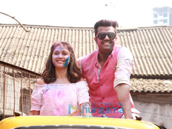 Huma Qureshi, Urvashi Rautela, Manish Paul and others grace the Zoom Holi Party 2018