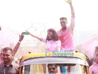 Huma Qureshi, Urvashi Rautela, Manish Paul and others grace the Zoom Holi Party 2018