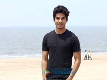Ishaan Khatter and Malavika Mohanan snapped at Sun N Sand Hotel in Juhu