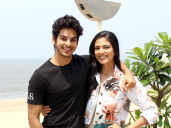 Ishaan Khatter and Malavika Mohanan snapped at Sun N Sand Hotel in Juhu