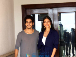 Ishaan Khatter, Malavika Mohanan and Urmila Matondkar snapped at Sun N Sand Hotel in Juhu