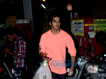 Ishaan Khatter snapped in Juhu