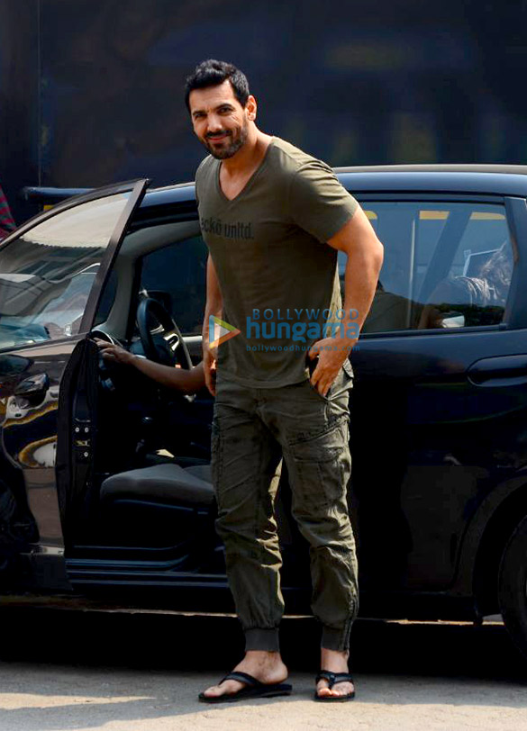 john abraham manoj bajpayee and others snapped at mehboob studio in bandra 1