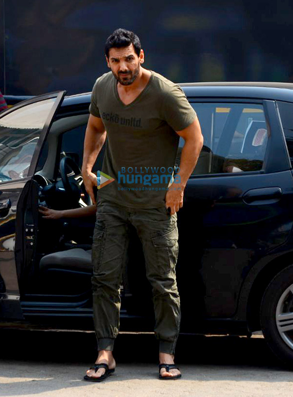 john abraham manoj bajpayee and others snapped at mehboob studio in bandra 4