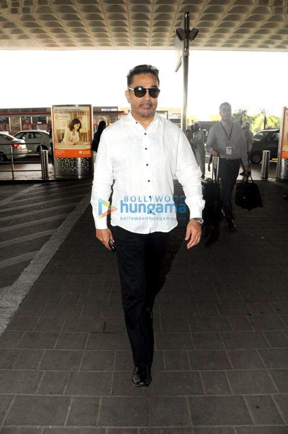 kamal haasan and boney kapoor snapped at the airport 2