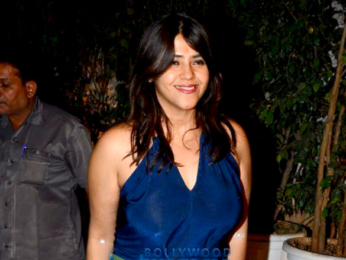 Kangana Ranaut and Ekta Kapoor snapped at Olive in Bandra