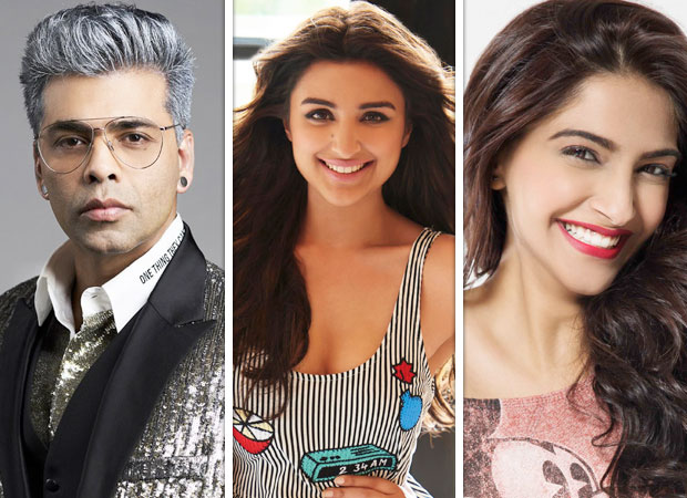 Karan Johar is shattered; but Parineeti Chopra, Sonam Kapoor and others can't stop laughing Karan Johar is shattered; but Parineeti Chopra, Sonam Kapoor and others can't stop laughing