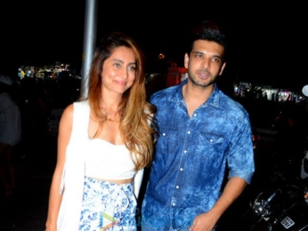 Karan Kundra and Anusha Dandekar spotted in Bandra