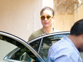 Kareena Kapoor Khan spotted after her gym session in Bandra
