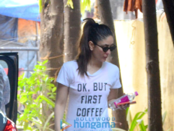 Kareena Kapoor Khan spotted at the gym in Bandra