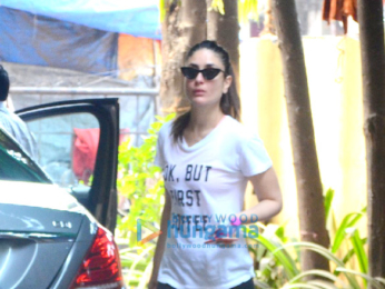 Kareena Kapoor Khan spotted at the gym in Bandra