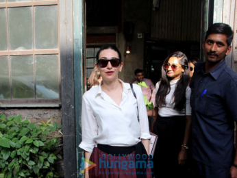 Karisma Kapoor spotted at Pali Village Cafe in Bandra