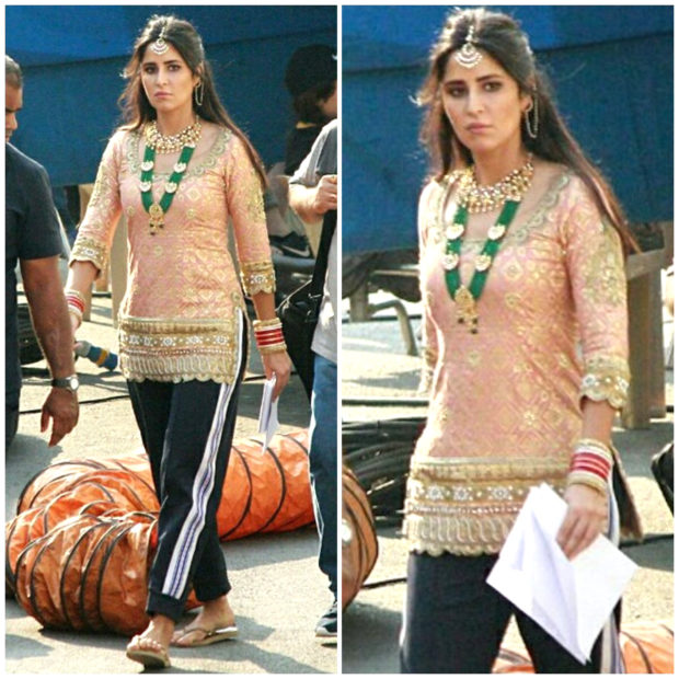 Katrina Kaif flaunts her traditional look; Shah Rukh Khan caught in a candid moment on Zero set