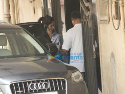 Katrina Kaif snapped outside the gym in Bandra