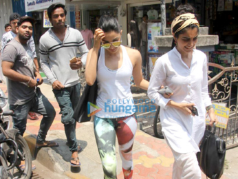 Kiara Advani spotted at a cafe in Bandra