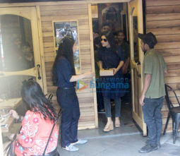 Konkona Sen Sharma snapped at Farmer's Cafe