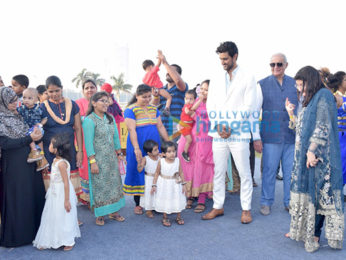 Kunal Kapoor snapped at Wadia Gold Cup 2018 with Wadia Hospital patients