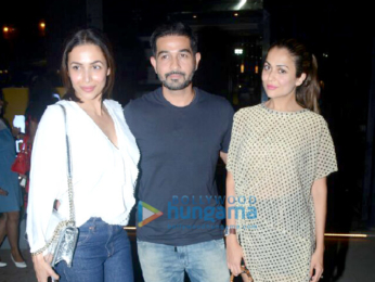 Malaika Arora and Amrita Arora snapped at Yauatcha in Bandra