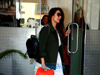 Malaika Arora spotted at Muah salon in Khar