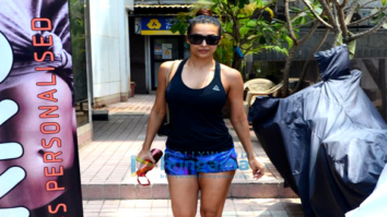 Malaika Arora spotted at the gym in Bandra