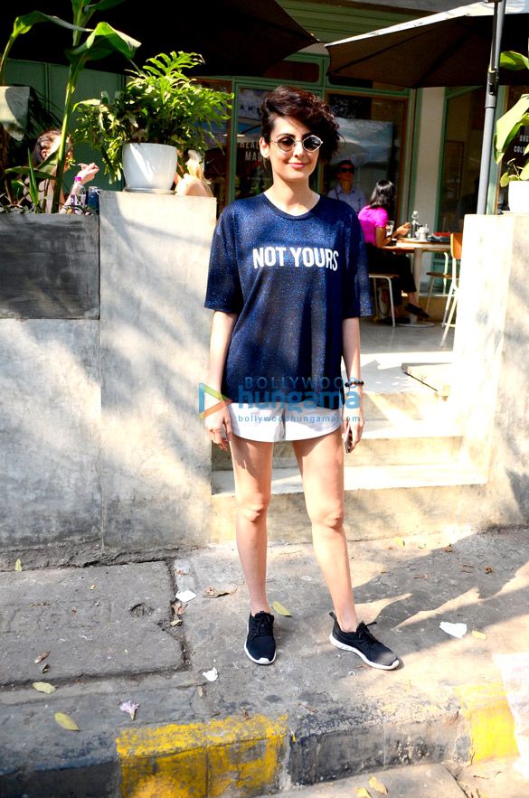Mandana Karimi spotted at The Kitchen Garden Mandana Karimi spotted at The Kitchen Garden
