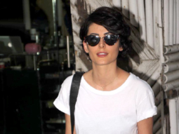 Mandana Karimi spotted at a salon