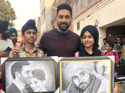 After Anil Kapoor, Abhishek Bachchan receives a handmade gift from fans (see picture)