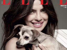 Mush Alert! Priyanka Chopra striking a pose with her pet pooch Diana for Elle India is the cutest thing you will see today!