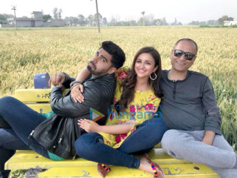 On The Sets Of The Movie Namaste England
