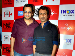 Nawazuddin Siddiqui and others snapped at Bolti Khidkiyaan short film screening