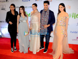 Nushrat Bharucha, Sophie Choudry, Kiara Advani and Manish Malhotra snapped at Help The Hathi campaign event