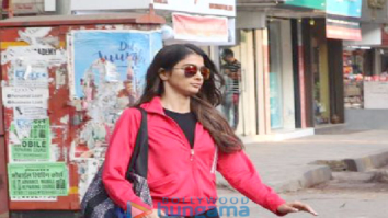 Pooja Hegde and Soundarya Sharma snapped at Sequel Cafe in Bandra