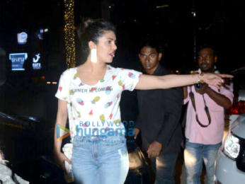 Priyanka Chopra and Arpita Khan grab dinner at BKC