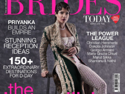 Priyanka Chopra as the incredible powerhouse on the cover of Brides Today commands your attention RIGHT NOW!